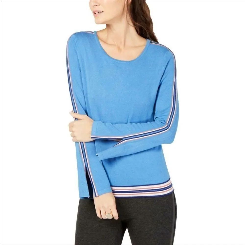 Alfani Long Sleeve Scoop Neck Sweater Size Large